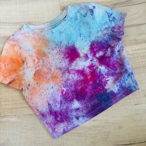 Wild Fable  Tie-Dye Tee - Orange, Purple, Blue